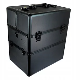 Kuferek Kosmetyczny XXL Lampę Lakiery Frezarkę Mat - Kosmetyczki, organizery i kuferki - miniaturka - grafika 2