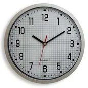 Zegary - Atrix Zegar ścienny srebrny ATE2013A ATE2013A - miniaturka - grafika 1