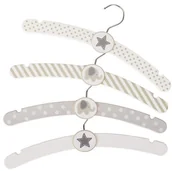 Wyposażenie pokoiku dziecięcego - Goki Zestaw wieszaków na ubrania szary słoń 60739 - miniaturka - grafika 1