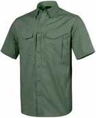 Odzież taktyczna i umundurowanie - Helikon tex Koszula DEFENDER Mk2 short sleeve - PolyCotton Ripstop - Olive Green - L (KO-DS2-PR-02-B05) HE.KO-DS2-PR-02-B05 - miniaturka - grafika 1
