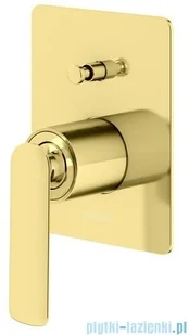 Kohlman Experience Gold zestaw prysznicowy złoty połysk QW210EGDR30 | - Zestawy prysznicowe - miniaturka - grafika 7