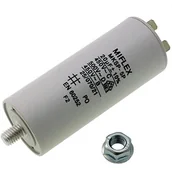 Akcesoria car audio - Miflex Kondensator rozruchowy kondensator silnika 20f 450 V 40 X 83 mm wtyczka M8; MIFLEX; 20uf 312492 - miniaturka - grafika 1