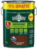 Farby i impregnaty do drewna - Vidaron Impregnat do drewna palisander indyjski 10 l 91020456 - miniaturka - grafika 1