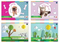 Szkolne artykuły papiernicze - Inter-druk Zeszyt papierów kolorowych A4 - miniaturka - grafika 1