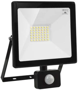 Maclean Naświetlacz LED z czujnikiem ruchu slim 30W 2400lm barwa ciepła biała 3000K) IP44 MCE630 WW PIR CEN-71719 - Akcesoria do oświetlenia - miniaturka - grafika 2