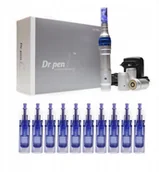 Pozostałe urządzenia kosmetyczne - Dr Pen ultima A6 + 10 Kartridży derma pen dermapen - miniaturka - grafika 1