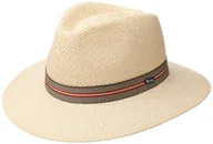 Czapki damskie - Kapelusz Słomkowy Namanto Traveller by Lipodo, kremowobiały, XL (60-61 cm) - miniaturka - grafika 1