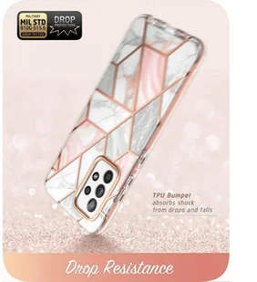 Supcase Etui i-Blason Cosmo SP Galaxy A53 5G, marmurowe różowe - Etui i futerały do telefonów - miniaturka - grafika 6