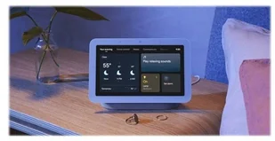 Google Google Nest Hub (2nd Gen) - smart display - LCD 7" - wireless GA01892-EU - Systemy inteligentnych domów - miniaturka - grafika 2