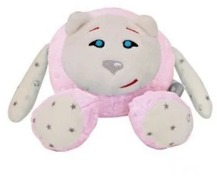 SZUMIĄCY MIŚ DZIEWCZYNKA CIEMNA z czujnikiem snu - Szumiące zabawki - miniaturka - grafika 2