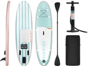 Wyposażenie sportowe i gimnastyczne - Gymrex Deska SUP nadmuchiwana miętowa GR-SPB300S - miniaturka - grafika 1