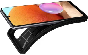 Spigen Etui Rugged Armor do Samsung Galaxy A52s A52 LTE 5G Matte Black ACS02315 - Etui i futerały do telefonów - miniaturka - grafika 4