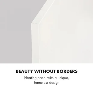 Klarstein Klarstein Wonderwall Air Infinite, grzejnik promiennikowy na podczerwień, 90 x 60 cm, 580 W, montaż ścienny, FB, białyKlarstein ACO10-WdwlAirInfnt58 - Ogrzewanie przenośne - miniaturka - grafika 4