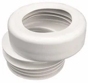 Akcesoria do armatury i ceramiki - unimet ZŁĄCZE MIMOŚRÓDO Z TW. SZTUCZNEGO WC-110MM (WJ.1011)(1074NT) - miniaturka - grafika 1