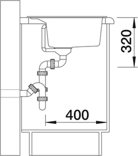 Blanco DALAGO 8 TARTUFO 517323 - Zlewozmywaki - miniaturka - grafika 4