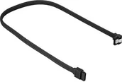 Kable komputerowe i do monitorów - Sharkoon SATA III Kabel kątowy czarny - 45 cm - 4044951016495 - miniaturka - grafika 1
