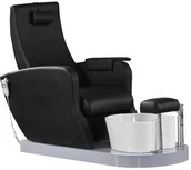Fotele kosmetyczne - FOTEL SPA DO PEDICURE AZZURRO 016P CZARNY Z POMPĄ 132920 - miniaturka - grafika 1