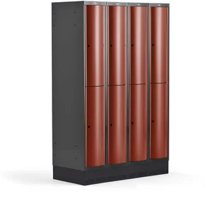 AJ Produkty Metalowa szafa ubraniowa na cokole - Szafki BHP - miniaturka - grafika 30