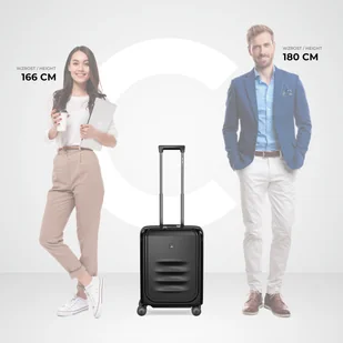 Victorinox Walizka kabinowa - biznesowa Spectra 3.0 55 cm mała czarna 611753 - Walizki - miniaturka - grafika 17