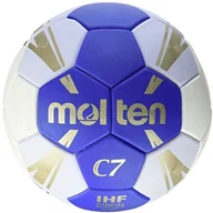 Piłka ręczna - Molten Dzieci H1C3500-BW Piłka ręczna, niebiesko-biało-złota, 1 H1C3500-BW - miniaturka - grafika 1