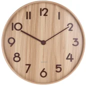 Zegary - Karlsson Zegar ścienny Pure large light basswood by KA5810WD - miniaturka - grafika 1