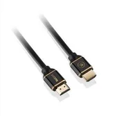 Kable komputerowe i do monitorów - . Kabel GoGEN HDMI 20 3m pozlacený opletený High speed s ethernetem HDMI300MM07) Czarny - miniaturka - grafika 1
