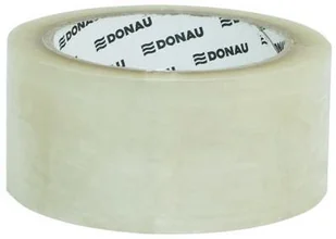 Donau Taśma pakowa Solvent , 48mm, 60m, 46mikr., transparentna 7851001PL-00 - Akcesoria do pakowania - miniaturka - grafika 2