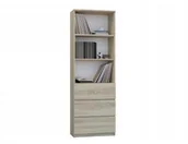 Szafy i regały magazynowe - Mobene regał biurowy książki 3 szuflady 3 półki sonoma b-3 B-3 sonoma - miniaturka - grafika 1