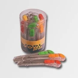 JOBI Nożyk do tapet 12 szt, tuba - Nożyce i noże - miniaturka - grafika 2