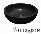 Umywalki - Wiesbaden Umywalka nablatowa z kamienia B-stone 40x12cm RĘCZNIE WYKONANY 39.3520 - miniaturka - grafika 1