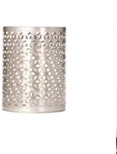 Ławy i stoliki kawowe - Dekoria Stolik pomoczniczy Fabia wys 46cm silver 36×36×46cm 006-634 - miniaturka - grafika 1