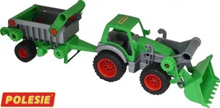 Wader 8718 Traktor-ładowarka z naczepą Farmer-tech - Jeździki dla dzieci - miniaturka - grafika 2