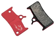 Hamulce rowerowe - Jagwire Okładziny DCA003 Grimeca System 8, Deore XT M755 czerwony / Materiał: półmetaliczne - miniaturka - grafika 1