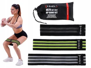 HMS Guma Do Treningu Pracy Nóg Boks Cztery Gumy - Gumy, taśmy, ekspandery - miniaturka - grafika 9