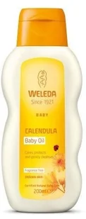 Weleda Calendula Baby Oil 200 ml Bezzapachowy olejek z nagietkiem lekarskim dla dzieci i niemowląt - Balsamy i oliwki dla dzieci - miniaturka - grafika 2
