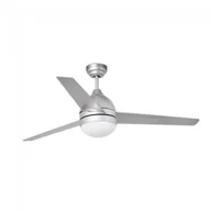 Wentylatory sufitowe - FARO Barcelona Tabarca lampa sufitowa z wentylatorem Siwy 33753 - miniaturka - grafika 1