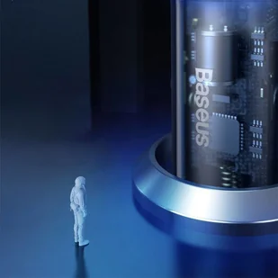 Baseus ładowarka samochodowa USB / USB Typ C 65 W 5 A SCP Quick Charge 4.0+ Power Delivery 3.0 ekran LCD szary (CCKX-C0G) - Ładowarki samochodowe - miniaturka - grafika 29