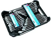 Klucze i nasadki - Hilka hilka 16213203 ring zestaw kluczy płasko-, AF i metryczne 16213203 - miniaturka - grafika 1