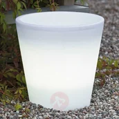 Lampy ogrodowe - Konstmide Doniczka LED Assisi podświetlana  28 cm - miniaturka - grafika 1