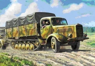 Zvezda Heavy German Cargo Truck L 4500 S - Modele do sklejania - miniaturka - grafika 3