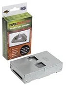 Kuchnia turystyczne i akcesoria - BCB Adventure unisex Fire Dragon składane elektryczny i ochrona przed wiatrem, srebrny CN337 - miniaturka - grafika 1