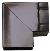 Rury i kanały wentylacyjne - AKPO Kolanko wentylacyjne do okapu PROSTOKĄTNE 90° 90 x 90 mm AKPO - miniaturka - grafika 1