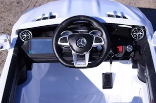 Super-Toys   MERCEDES SL65 AMG PILOT, WOLNY START, WALIZKA DO AKUMULATORA , MP4 /XMX602 XMX-602-CZARNY-PL - Pojazdy elektryczne dla dzieci - miniaturka - grafika 12