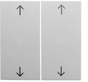 Wyłączniki światła i elektryczne - Hager Berker przełącznik kołyskowy PWS 16441909 symbol strzałka B.1, B.3; B.7; S.1 okładka/na włącznik instalacji programów element obsługowy 4011334221838 16441909 - miniaturka - grafika 1