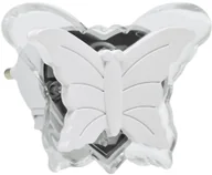 Lampy pozostałe - Polux LED Nocne światełko do gniazdka LED/0,4W/230V biały motyl - miniaturka - grafika 1