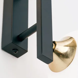 Orion Lampa ścienna Snowwhite ze szklanymi kulami czarna - Lampy ścienne - miniaturka - grafika 3