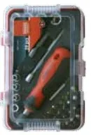 Śrubokręty - Modeco Multiwkrętaki z grotami i nasadkami 39elementów MN-14-205 MN-14-205 - miniaturka - grafika 1