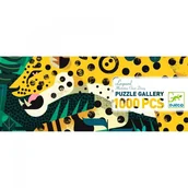 Puzzle - Djeco Puzzle Tekturowe gallery LEOPARD 1000 elem. DJ07645 - miniaturka - grafika 1