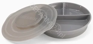 TWISTSHAKE 78174 Talerz z podziałką 6+m Pastel Grey - Miseczki i talerzyki dla dzieci - miniaturka - grafika 2