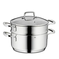 Garnki - Kela FLAVORIA STALOWY GARNEK 2,4 L Z WKŁADEM DO GOTOWANIA NA PARZE INDUKCJA KE-10190 - miniaturka - grafika 1